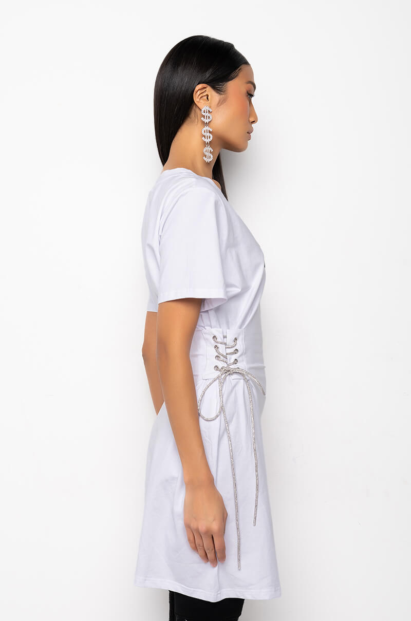 GET MONEY GRAPHIC T SHIRT DRESS