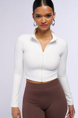 GET MOVIN ZIP UP SWEATSHIRT