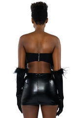 GIFT FOR YOU TUBE TOP AND GLOVES SET