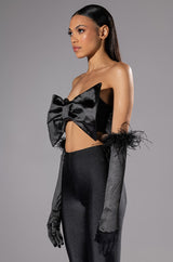 GIFT FOR YOU TUBE TOP AND GLOVES SET