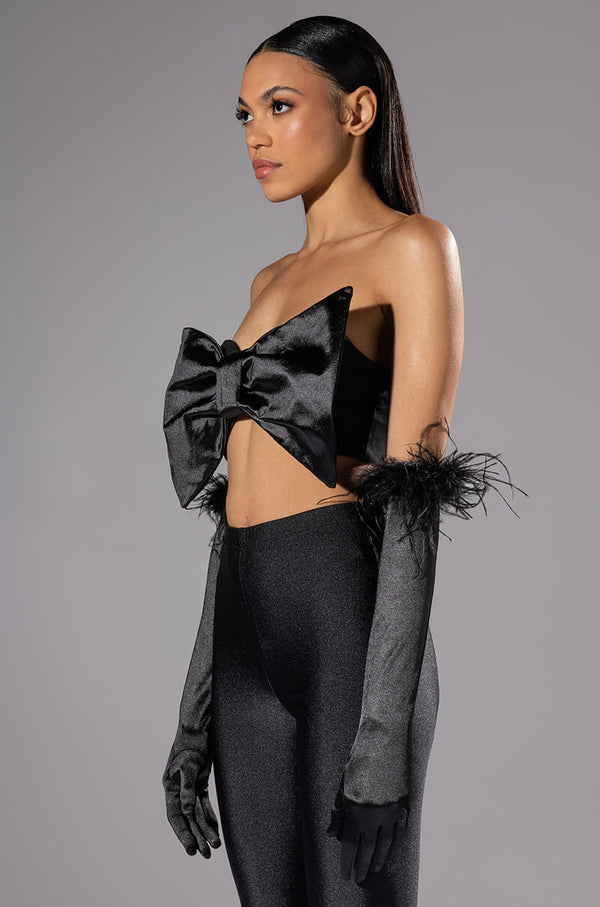 GIFT FOR YOU TUBE TOP AND GLOVES SET