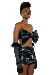 GIFT FOR YOU TUBE TOP AND GLOVES SET
