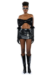 GIFT FOR YOU TUBE TOP AND GLOVES SET