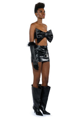 GIFT FOR YOU TUBE TOP AND GLOVES SET