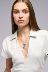 GIVING DOLCE DOG TAG NECKLACE