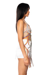 GIVING SWEETNESS RHINESTONE BRA TOP