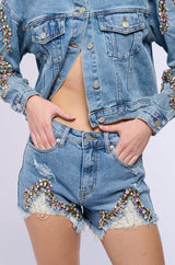 SEXY DENIM DENIM SHORT