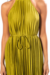 GO TO TOWN PLEATED DRESS