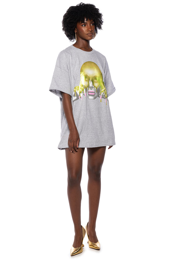 MELTIN MY FACE GRAPHIC TEE