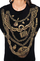 GOLD LINKS SHORT SLEEVE T-SHIRT