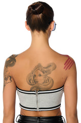 GONE ROGUE STRAPLESS TOP