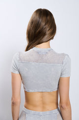 GONE TOO LONG SHORT SLEEVE TOP