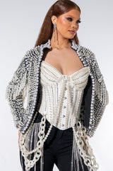 GOOD GIRL GONE BAD PEARL CORSET