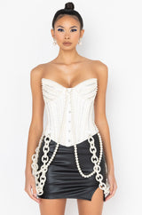 GOOD GIRL GONE BAD PEARL CORSET