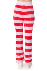 GOOD KARMA FUZZY WIDE LEG JOGGER