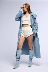GOT MY FUR ON MINI SHORT