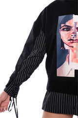 GOT THAT EDGE LAYERED SWEATSHIRT