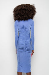GRAM READY SLINKY MIDI DRESS