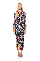 NOAH LONG SLEEVE MAXI DRESS