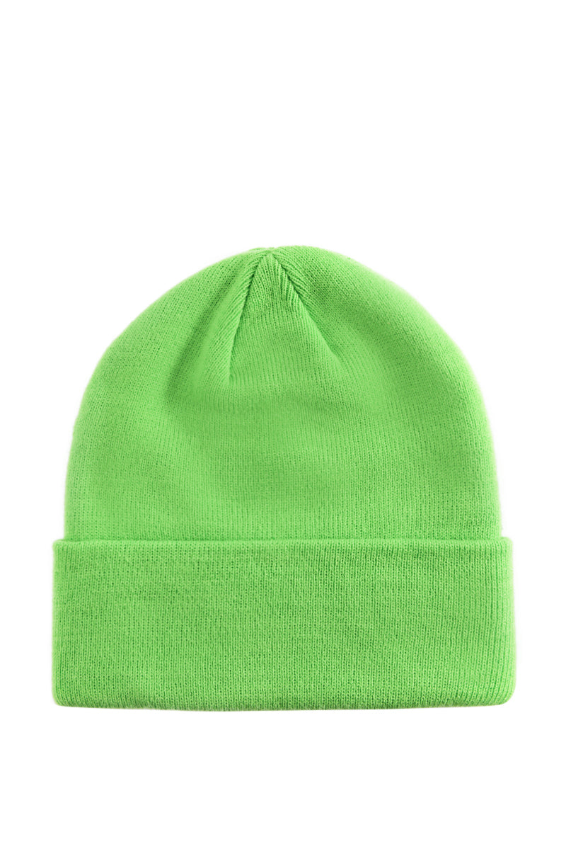 GREEN NO ENVY CLASSIC BEANIE