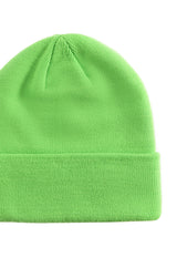 GREEN NO ENVY CLASSIC BEANIE
