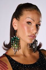 GREEN NO ENVY EARRING