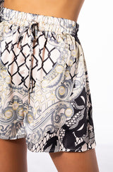 HANNAH BUTTON DOWN BLOUSE AND SHORTS SET
