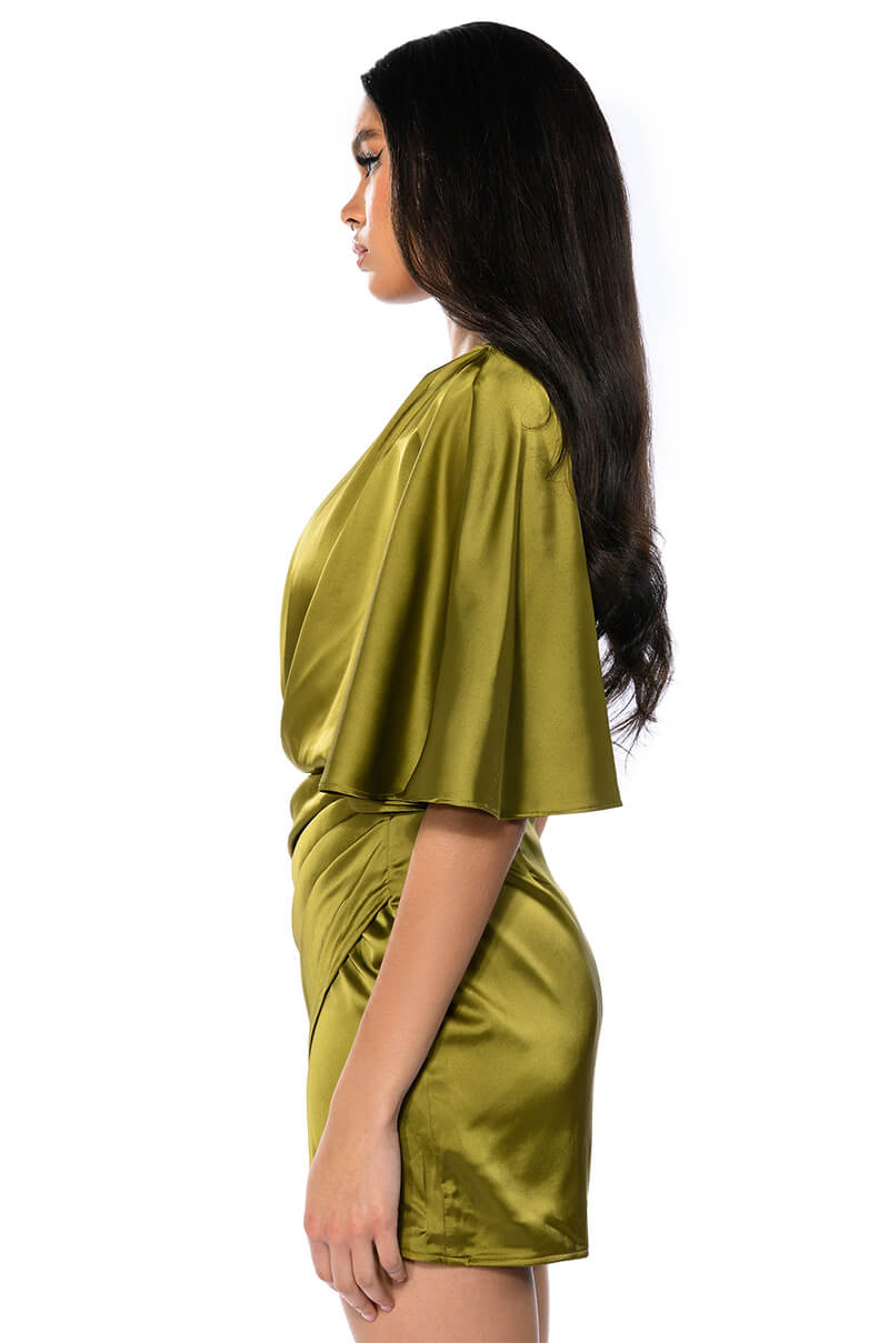 HARMONY ONE SHOULDER MINI DRESS