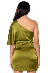HARMONY ONE SHOULDER MINI DRESS