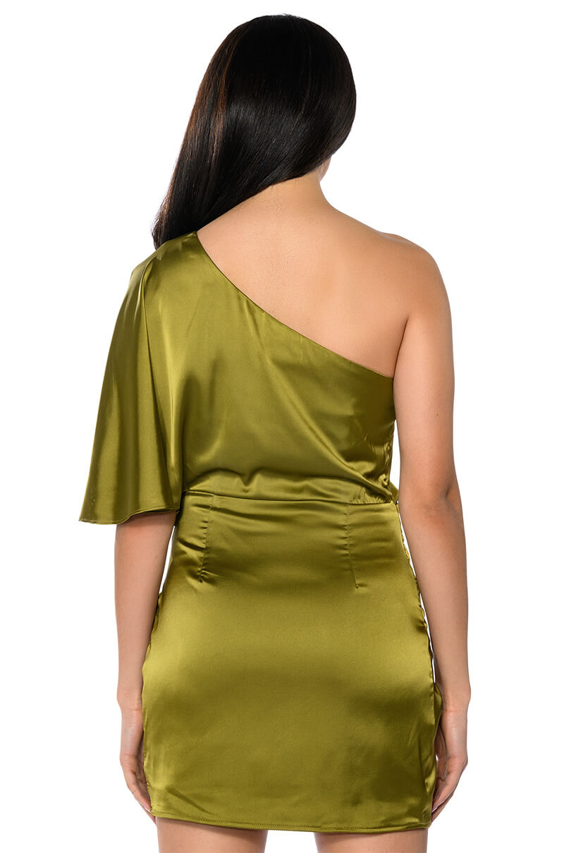 HARMONY ONE SHOULDER MINI DRESS