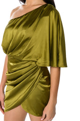 HARMONY ONE SHOULDER MINI DRESS