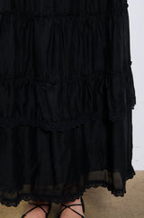 HAVEN FLOWY MAXI SKIRT