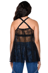 HAYDEN BABY DOLL LACE CAMISOL