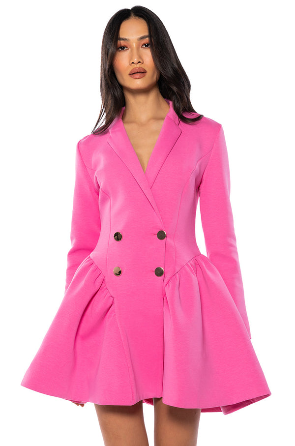 HBIC BLAZER MINI DRESS