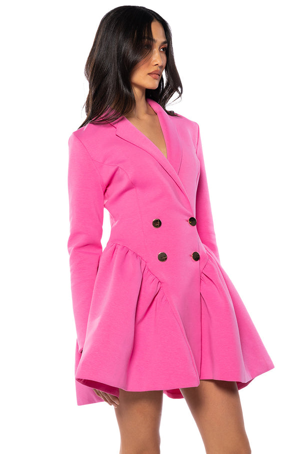 HBIC BLAZER MINI DRESS