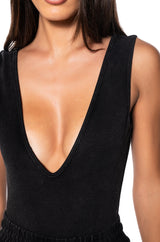 HURRICANE FRONT ZIP BODYSUIT