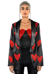 HEART ON FOR YOU CORSET TOP