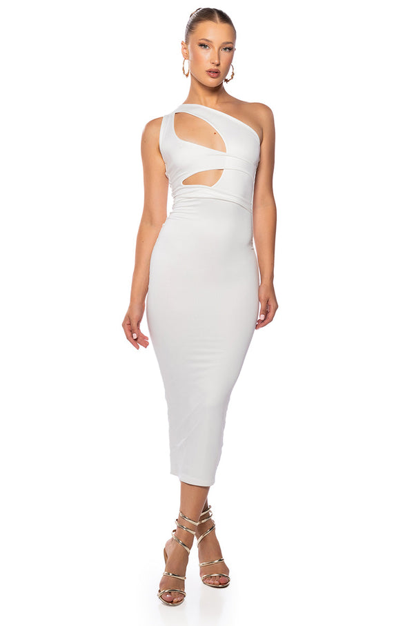 HERE WE GO AGAIN DOUBLE LAYER MAXI DRESS