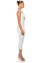 HERE WE GO AGAIN DOUBLE LAYER MAXI DRESS