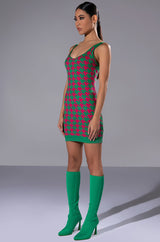 HIGHER LOVE KNIT MINI DRESS