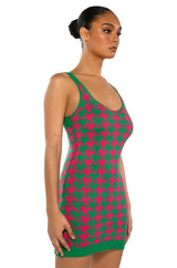 HIGHER LOVE KNIT MINI DRESS