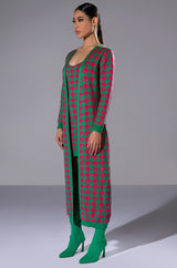 HIGHER LOVE KNIT MINI DRESS