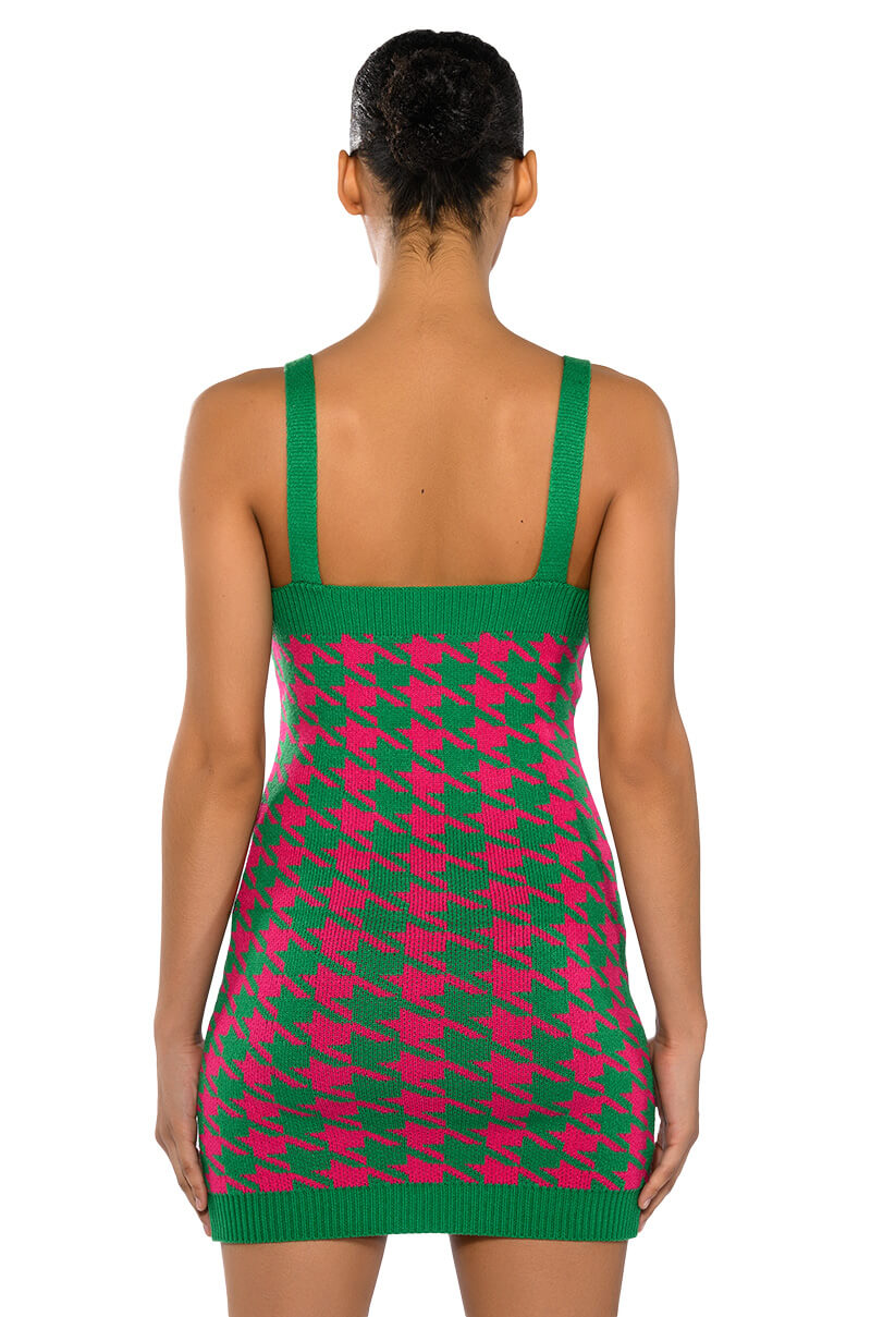 HIGHER LOVE KNIT MINI DRESS