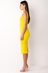 HOLDIN ME TIGHT MIDI DRESS