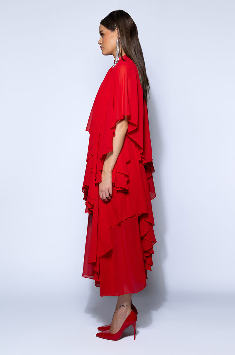 HOPELESSLY DEVOTED LAYERED MAXI DRESS