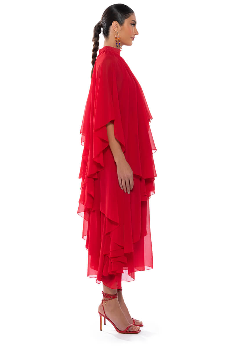 HOPELESSLY DEVOTED LAYERED MAXI DRESS