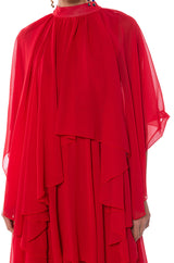 HOPELESSLY DEVOTED LAYERED MAXI DRESS