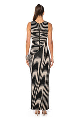 HURRICANE MAXI BODYCON DRESS