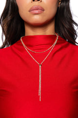 I AM EVERYTHING SLIDE LONG NECKLACE