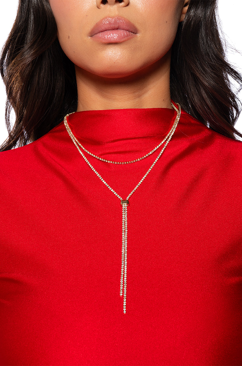 I AM EVERYTHING SLIDE LONG NECKLACE